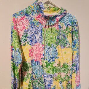 Lilly Pulitzer The Skipper Popover XL, EUC
